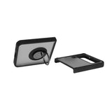 Husa pentru Samsung Galaxy Z Flip3 5G, Techsuit Glinth, negru