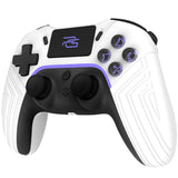 Gamepad Proove Wireless Controller Skadi (WGSK00022002), USB-C, AUX, BT, Touch-pad, pentru PS4, PC, Android, 600mAh, alb