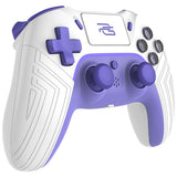 Gamepad Proove Wireless Controller Skadi (WGSK00022016), Ergonomic, USB-C, AUX, Touch-pad, PS4, PC, Android, 600mAh, alb;mov