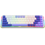 Tastatura Proove Wireless Gaming Keyboard AFK (WKAFKEN22002), 2.4GHz, Bluetooth, RGB Backlighting, 68 Keys, 1500mAh, 1.5m, alb