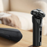 Yesido Electric Shaver Razor (MG05), cu 3 Floating Cutter Heads, LED Power Display, USB, 9500RPM, 600mAh, Negru