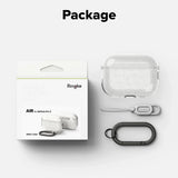 Husa casti pentru AirPods Pro 3, Ringke, Protection Case Air Series Glitter Clear, transparent