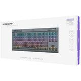 Tastatura Proove Wired Keyboard Sideswap (CKSIEN00022401), Mechanical, RGB Backlighting, 87 Keys, Swappable Switches, 1.5m, negru