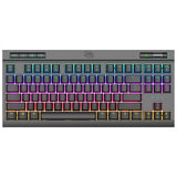 Tastatura Proove Wired Keyboard Sideswap (CKSIEN00022401), Mechanical, RGB Backlighting, 87 Keys, Swappable Switches, 1.5m, negru