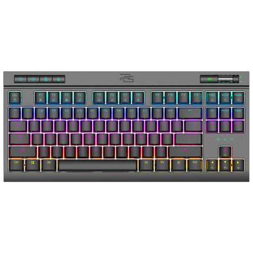 Tastatura Proove Wired Keyboard Sideswap (CKSIEN00022401), Mechanical, RGB Backlighting, 87 Keys, Swappable Switches, 1.5m, negru