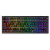 Tastatura Proove Wireless Gaming Keyboard Slicker (WKSLEN00022401), 2.4GHz, Bluetooth 5.2, Type-C, 98 Keys, 4000mAh, 1.8m, negru