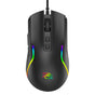 Mouse wireless Proove Wired Mouse Assembler (CMAS00000101), pentru Gaming, USB, RGB, 7 Buttons, 12400DPI, Windows, Mac, Linux, 1.5m, negru