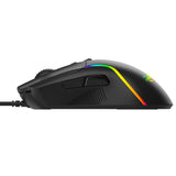 Mouse wireless Proove Wired Mouse Assembler (CMAS00000101), pentru Gaming, USB, RGB, 7 Buttons, 12400DPI, Windows, Mac, Linux, 1.5m, negru