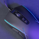 Mouse wireless Proove Wired Mouse Defiant (CMDE00000101), pentru Gaming, USB, LED, 7 Buttons, 7200DPI, Windows, MacOS, Linux, 1.5m, alb