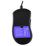 Mouse wireless Proove Wired Mouse Defiant (CMDE00000102), pentru Gaming, USB, LED, 7 Buttons, 7200DPI, Windows, MacOS, Linux, 1.5m, negru
