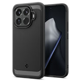 Husa pentru Xiaomi 15T Pro, Spigen Rugged Armor (ACS11152), negru