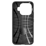 Husa pentru Xiaomi 15T Pro, Spigen Rugged Armor (ACS11152), negru