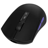 Mouse wireless Proove Jester 8K (WMJS00022001), pentru Gaming, OAfisaj LED, 7 Buttons, 800-26000DPI, 500mAh, 1.5m, negru