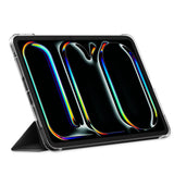 Husa tableta pentru iPad Pro 11 (2024), Spigen Liquid Air Folio (ACS09440), negru
