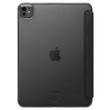 Husa tableta pentru iPad Pro 11 (2024), Spigen Liquid Air Folio (ACS09440), negru