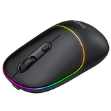 Mouse wireless Proove Blink (WMBL00002001), pentru Office, Ergonomic, 2.4GHz, BT5.0, 4 Buttons, 800-1600DPI, 650mAh, negru