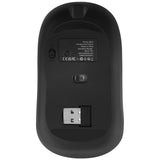 Mouse wireless Proove Blink (WMBL00002001), pentru Office, Ergonomic, 2.4GHz, BT5.0, 4 Buttons, 800-1600DPI, 650mAh, negru