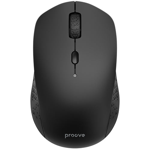 Mouse wireless Proove Sweeper (WMSW00011001), Standard, 2.4GHz, Bluetooth, 6 Buttons, 800-1600DPI, 1x AA Battery, negru