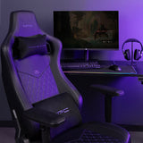 Proove Gaming Chair NPC (GCNP0001017), 4D Armrests, 135° Backrest, Frog Mechanism, Semi PU, Up to 136kg, Black/Mov