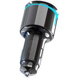 Incarcator auto Proove cu Modulator FM (FMNX30110001), USB, Type-C, U-Disk, TF, Bluetooth 5.3, Incarcare rapida, 30W, LED, negru