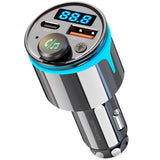 Incarcator auto Proove cu Modulator FM (FMNX30110001), USB, Type-C, U-Disk, TF, Bluetooth 5.3, Incarcare rapida, 30W, LED, negru
