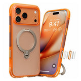 Husa pentru iPhone 17 Pro, Torras Ostand Spin Air Series, portocaliu