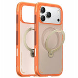 Husa pentru iPhone 17 Pro, Torras Ostand Spin Air Series, portocaliu