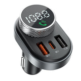 Incarcator auto Proove cu Modulator FM (FMSL30110001), USB, Type-C, U-Disk, TF, Bluetooth 5.4, Incarcare rapida, 30W, negru