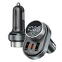 Incarcator auto Proove cu Modulator FM (FMSL30110001), USB, Type-C, U-Disk, TF, Bluetooth 5.4, Incarcare rapida, 30W, negru