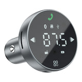 Incarcator auto Proove cu Modulator FM (FMSS30110003), cu Touch Screen, USB, Type-C, U-Disk, TF, Bluetooth 5.0, 30W, gri