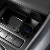 Incarcator auto Proove cu Modulator FM (FMSS30110003), cu Touch Screen, USB, Type-C, U-Disk, TF, Bluetooth 5.0, 30W, gri