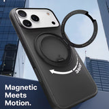 Husa pentru iPhone 17, Torras Ostand R Fitness Series, negru