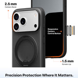 Husa pentru iPhone 17, Torras Ostand R Fitness Series, negru
