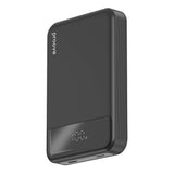 Baterie externa Proove Hoodman (PBH120010001), Type-C, Lightning, Magnetic, cu Afisaj LED, Qi, 20W, 10000mAh, negru