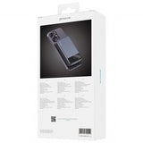 Baterie externa Proove Hoodman (PBH120010003), Type-C, Lightning, Magnetic, cu Afisaj LED, Qi, 20W, 10000mAh, gri