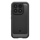Husa pentru Xiaomi 17, Spigen Rugged Armor (ACS10458), negru mat
