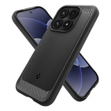 Husa pentru Xiaomi 17, Spigen Rugged Armor (ACS10458), negru mat