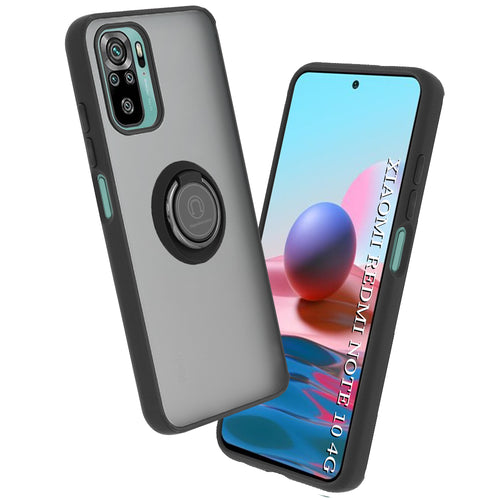 Husa pentru Xiaomi Redmi Note 10 4G, Techsuit Glinth, negru