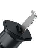 Suport auto Proove Crystal Clamp (CHCC00000001), Grila ventilatie, Mechanical Clamp, Secure Fastening, pentru 4.7-6.9 Phones, negru