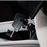 Suport auto Proove Crystal Clema Plus (CHCCP0000001), Grila ventilatie, Mechanical Clema, Sigur Suport, pentru 4.7-6.9 Telefoane, negru