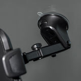 Suport auto Proove Longway Plaid (CHLP00000001), pentru Parbriz/Bord, cu Suction Cup, 4.7''-6.9 Phones, negru