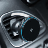 Suport auto Proove cu Wireless Charging Graphite Circle (WHGC15010001), pentru Grila ventilatie, Qi2, 15W, Indicator LED, negru