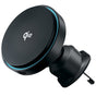 Suport auto Proove cu Wireless Charging Light Circle (WHLC15010002), pentru Grila ventilatie, Prindere magnetica, Qi2 15W, gri