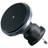 Suport auto Proove cu Wireless Charging Magic Circle Pro (WHMP15010001), MagSafe, pentru Grila ventilatie, 360, Qi2 15W, LED, negru