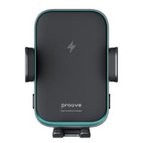 Suport auto Proove cu Incarcare Wireless Triple Clema Pro (WHTP15010004), 2in1 Suport, Automatic, LED, Qi2 15W, metalic