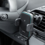 Suport auto Proove cu Incarcare Wireless Triple Clema Pro (WHTP15010004), 2in1 Suport, Automatic, LED, Qi2 15W, metalic