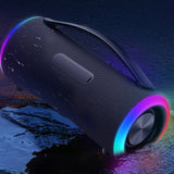 Boxa portabila Havit (SK834BT), Type-C, Bluetooth 5.3, TWS, TF, FM, USB, Lumini RGB, IPX6, 4000mAh, negru