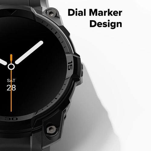 Curea pentru Samsung Galaxy Watch8 44mm, Ringke Rugged Gear, negru