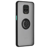Husa pentru Xiaomi Redmi Note 9 Pro, Techsuit Glinth, negru