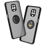 Husa pentru Xiaomi Redmi Note 9 Pro, Techsuit Glinth, negru